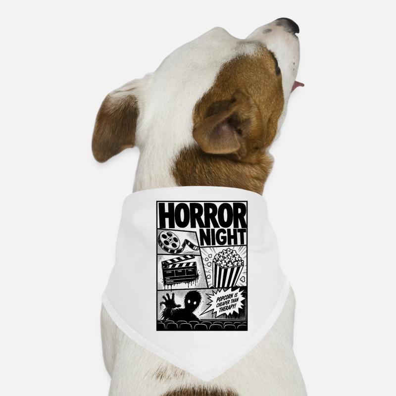 Horror Kino Zombie Comic Hunde-Bandana