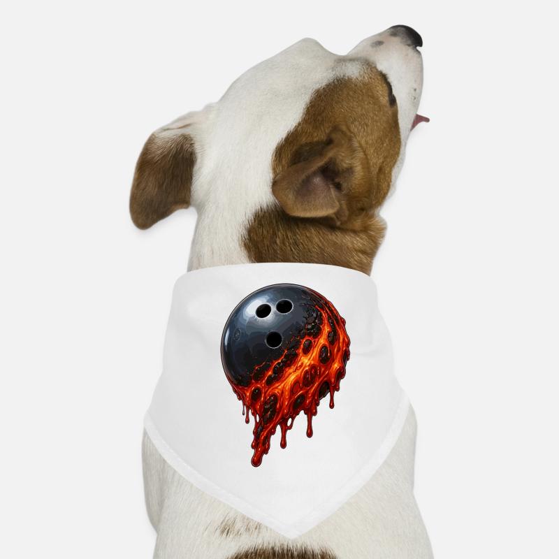 Lava Bowling Kugel Hunde-Bandana
