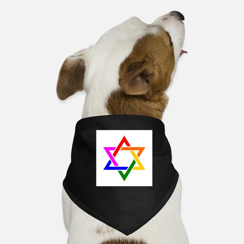 Israel lgbt drapeau Bandana pour chien