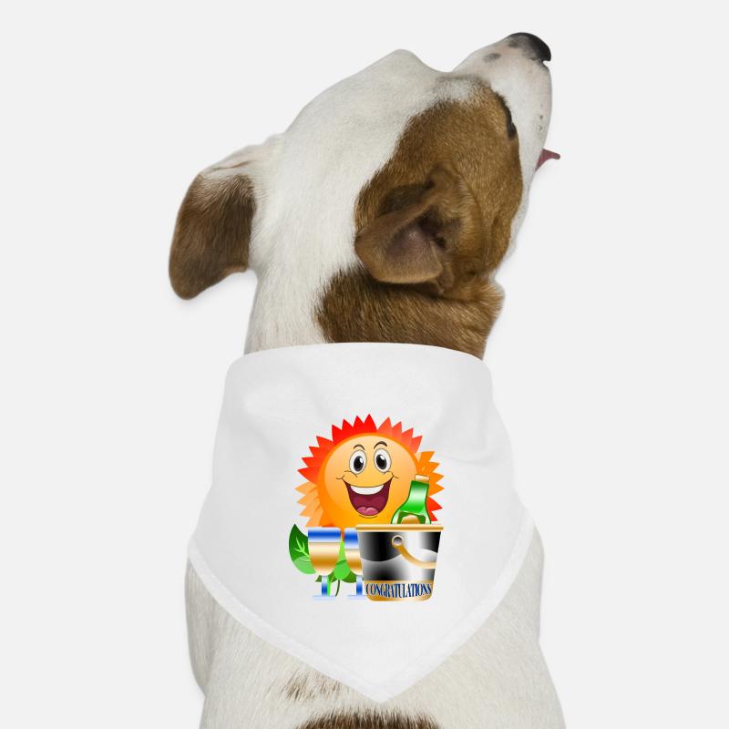 congratulations Celebrate Dog Bandana
