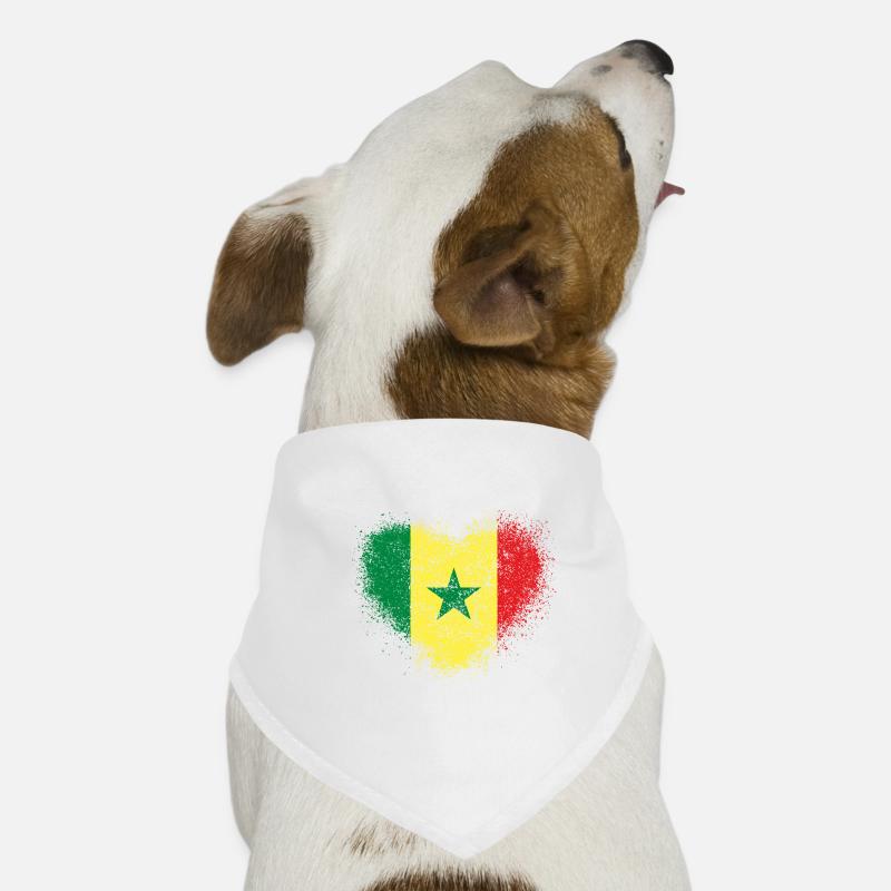 Sénégal Bandana pour chien
