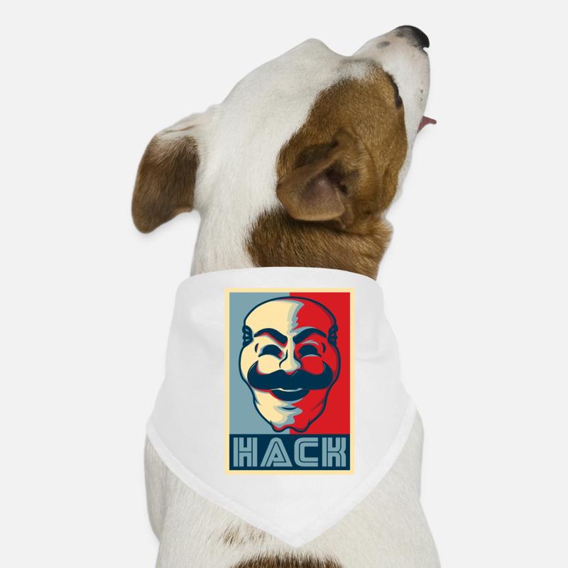 HACK - Bandana pour chien - blanc