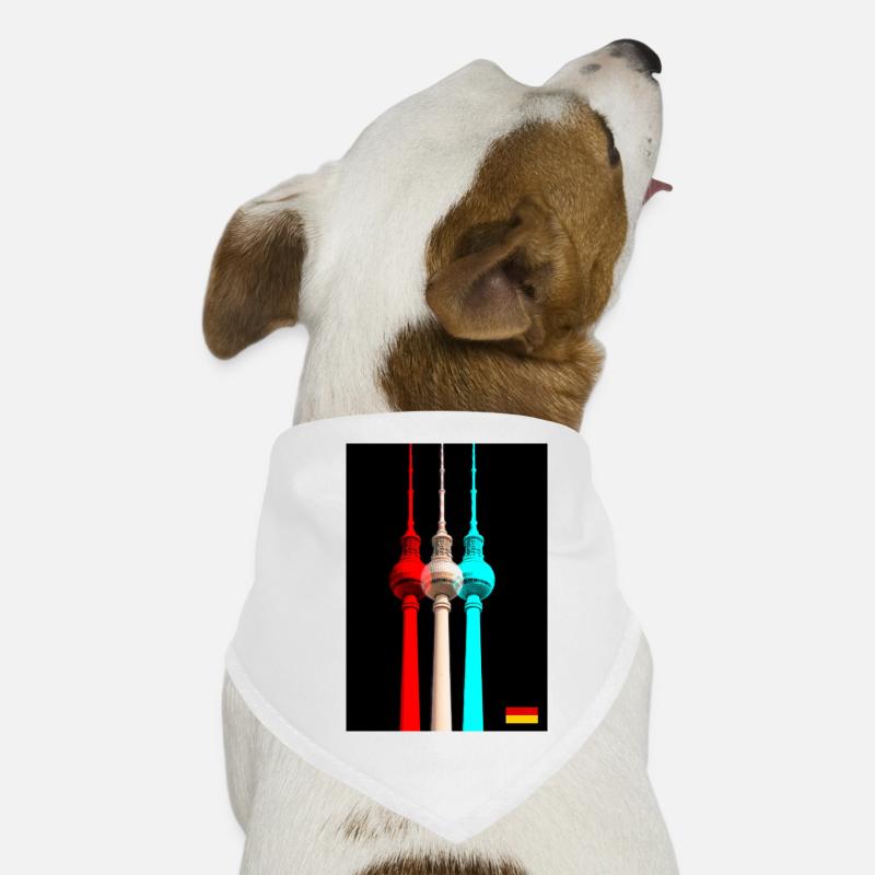 Berlin TV Tower Dog Bandana