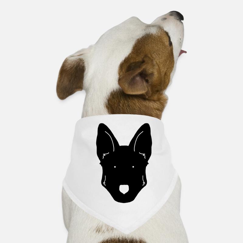 German Shepherd Design Hunde-Bandana