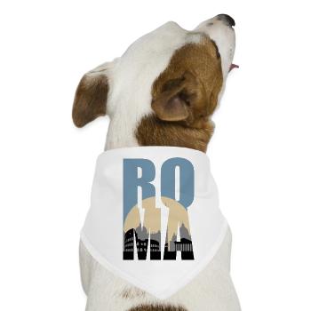 ROM - Hunde-Bandana - Weiß - Vorne