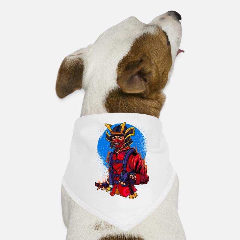 Samurai Hunde-Bandana