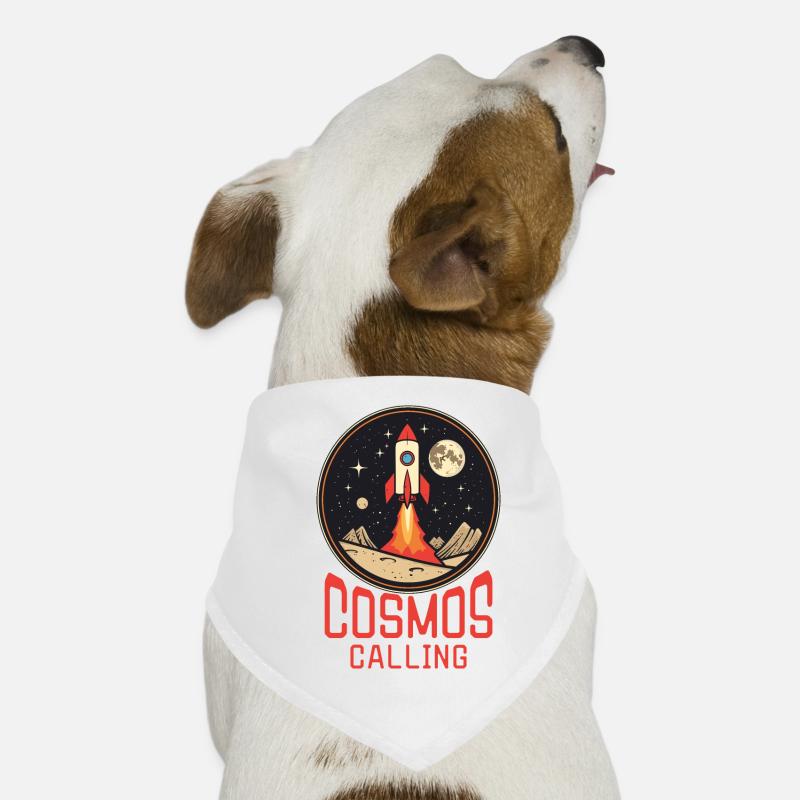 Kosmos ruft Hunde-Bandana