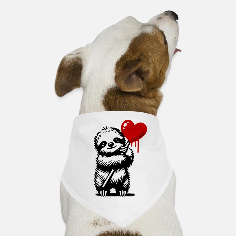 Faultier Hunde-Bandana