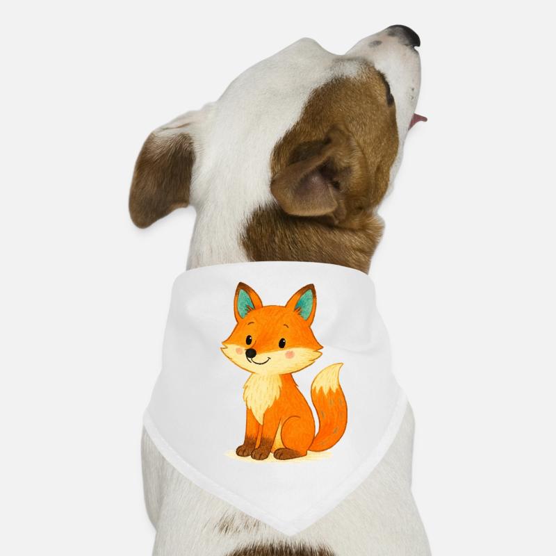 fuchs comic Hunde-Bandana