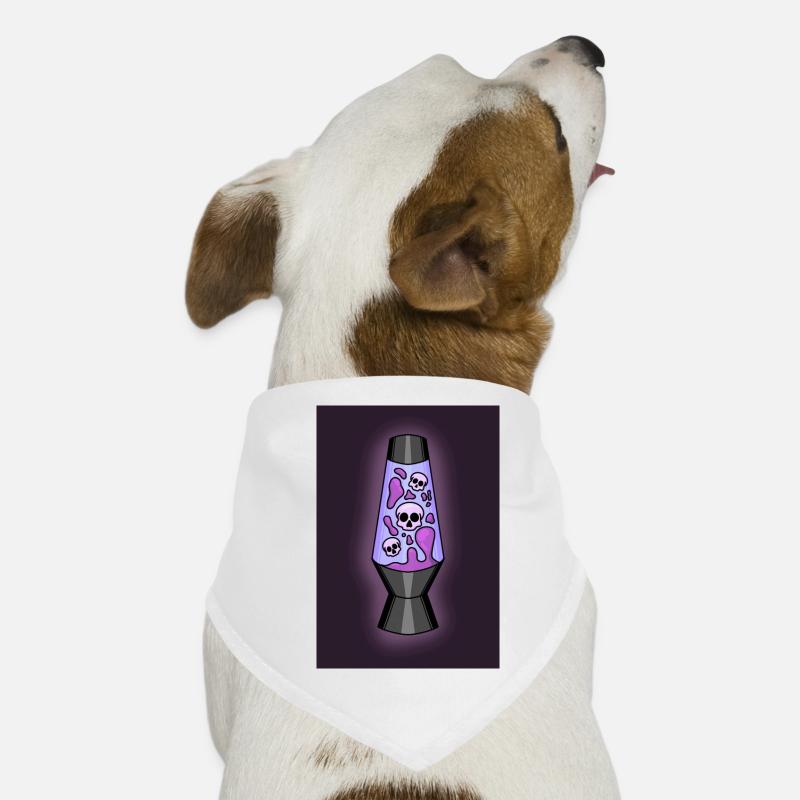 Lampe à lave Bandana pour chien