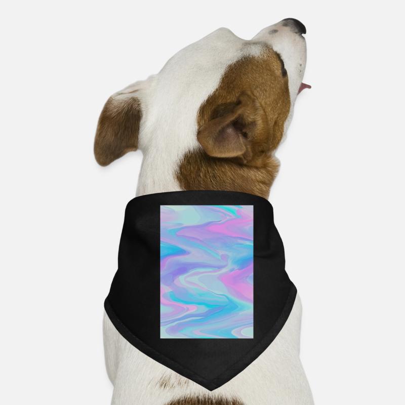 Vagues pastel Bandana pour chien