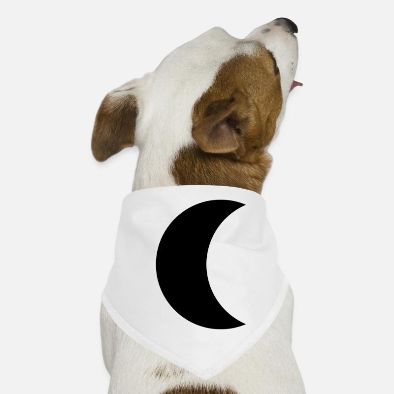 Crescent moon Dog Bandana