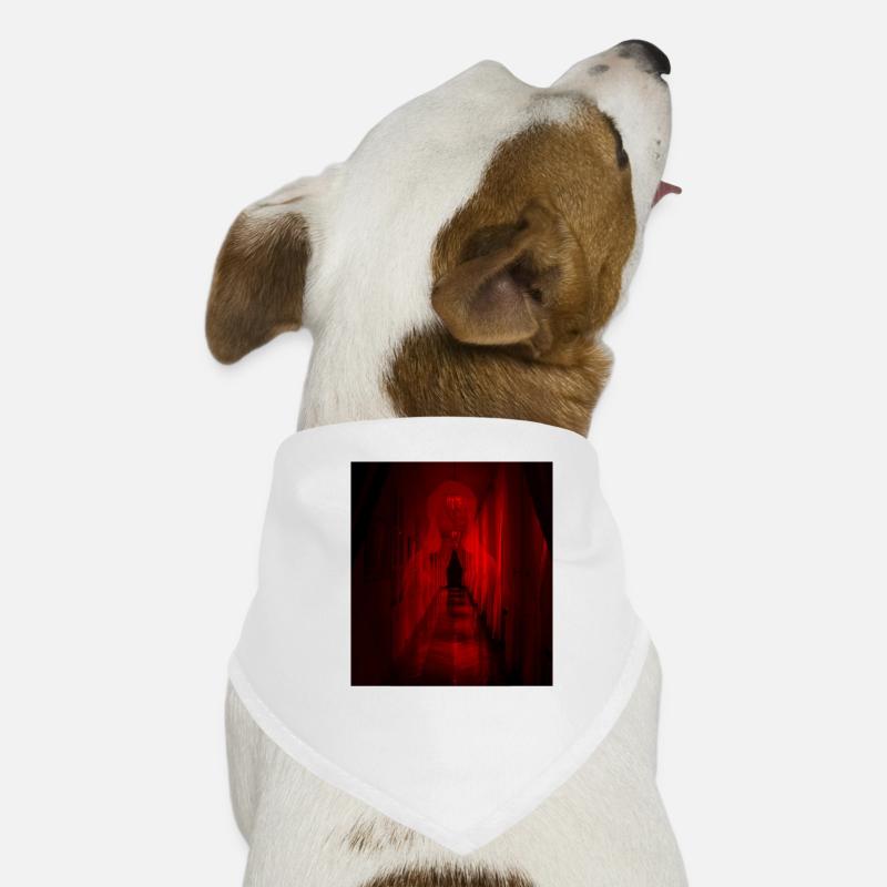 Fantôme rouge Bandana pour chien