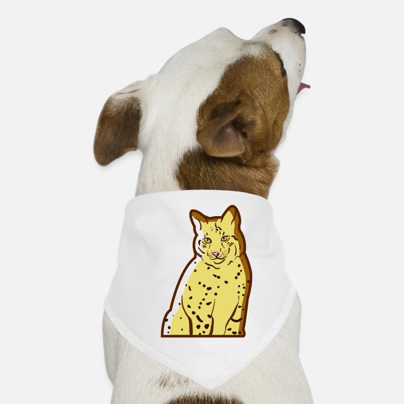 Chat sauvage lynx chat Bandana pour chien