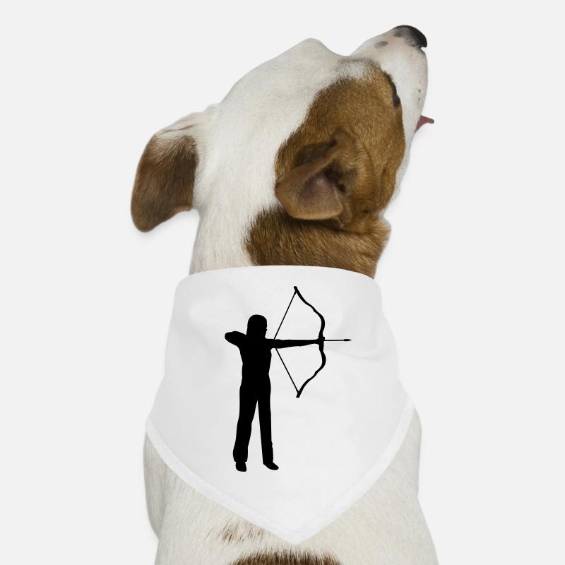 Bogenschießerin, Bogenschießen Hunde-Bandana