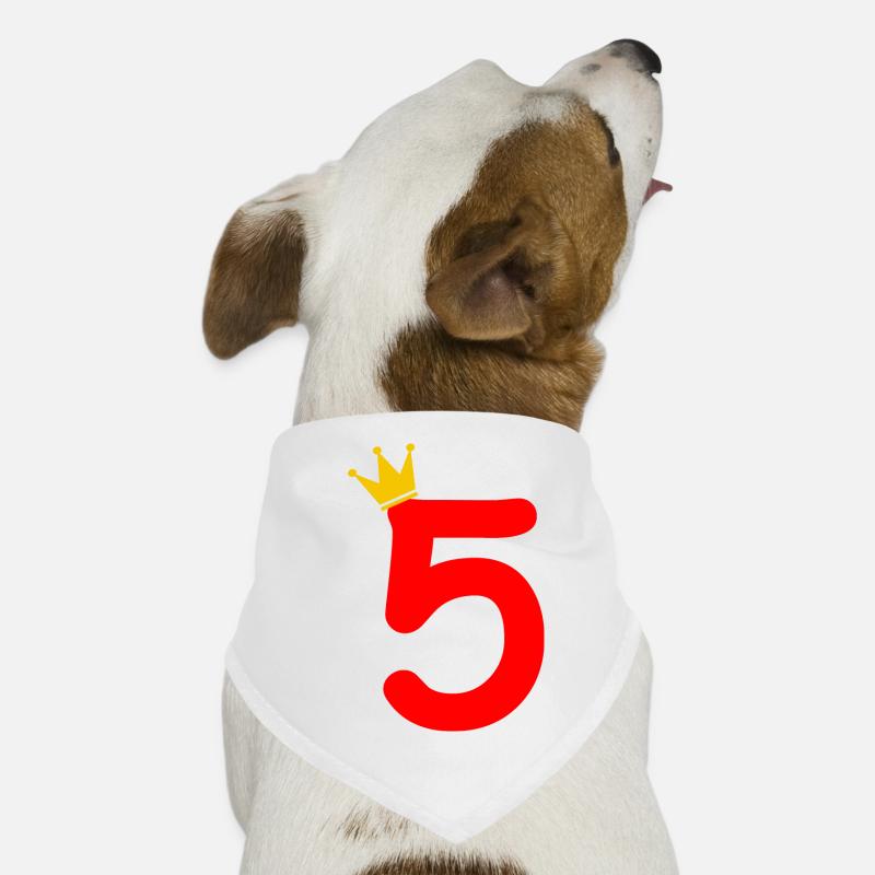Cadeau du 5e anniversaire Bandana pour chien