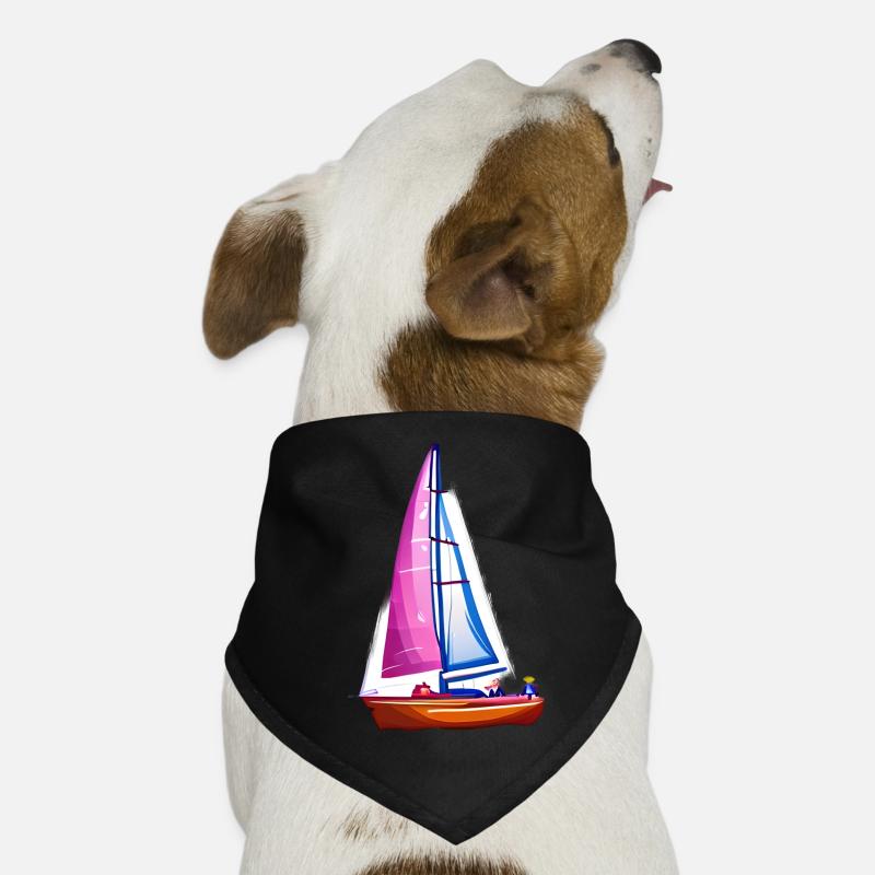 Sailing Sailing Sailboat Sailor Sailing Ship Dog Bandana