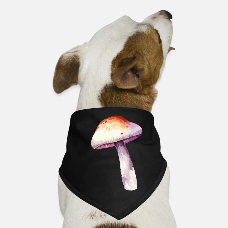 pilz Hunde-Bandana