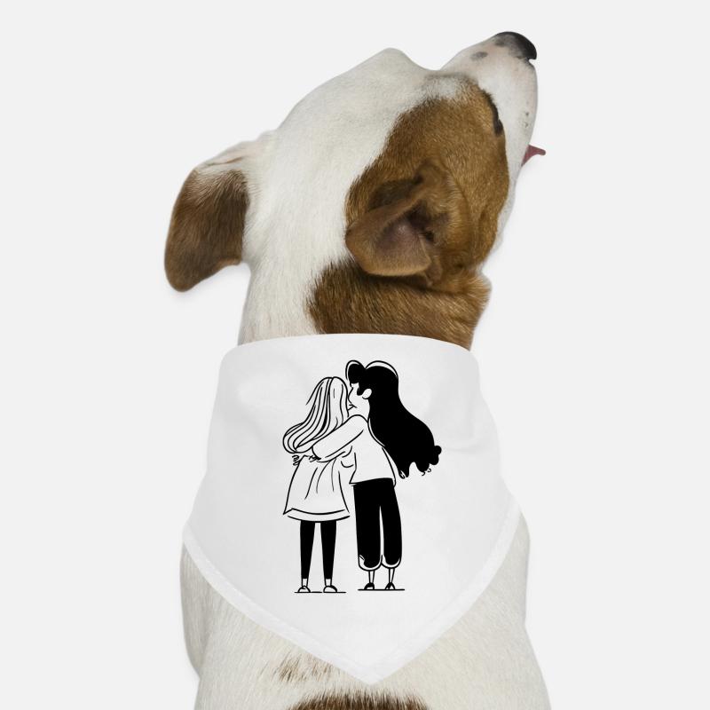 Freundschaft Hunde-Bandana
