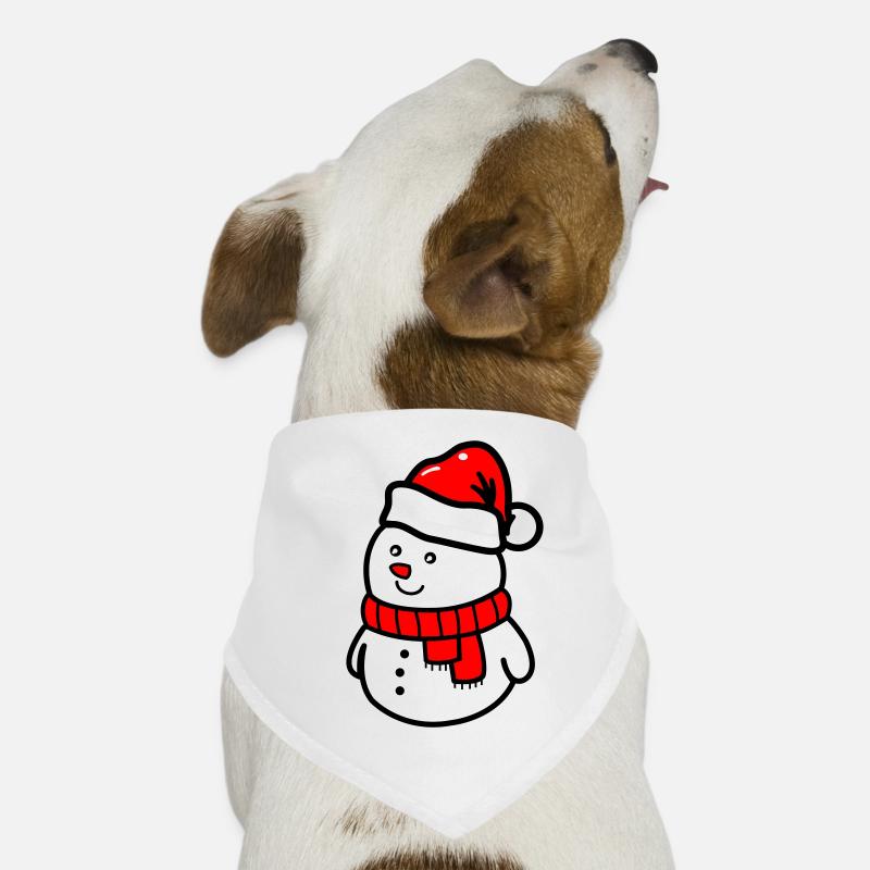snowman Dog Bandana
