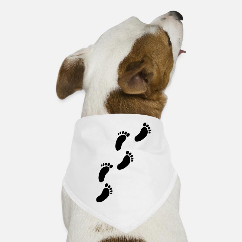 Empreintes Bandana pour chien