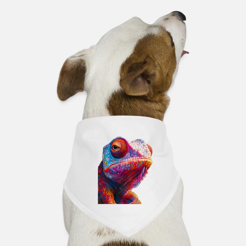Chameleon Dog Bandana