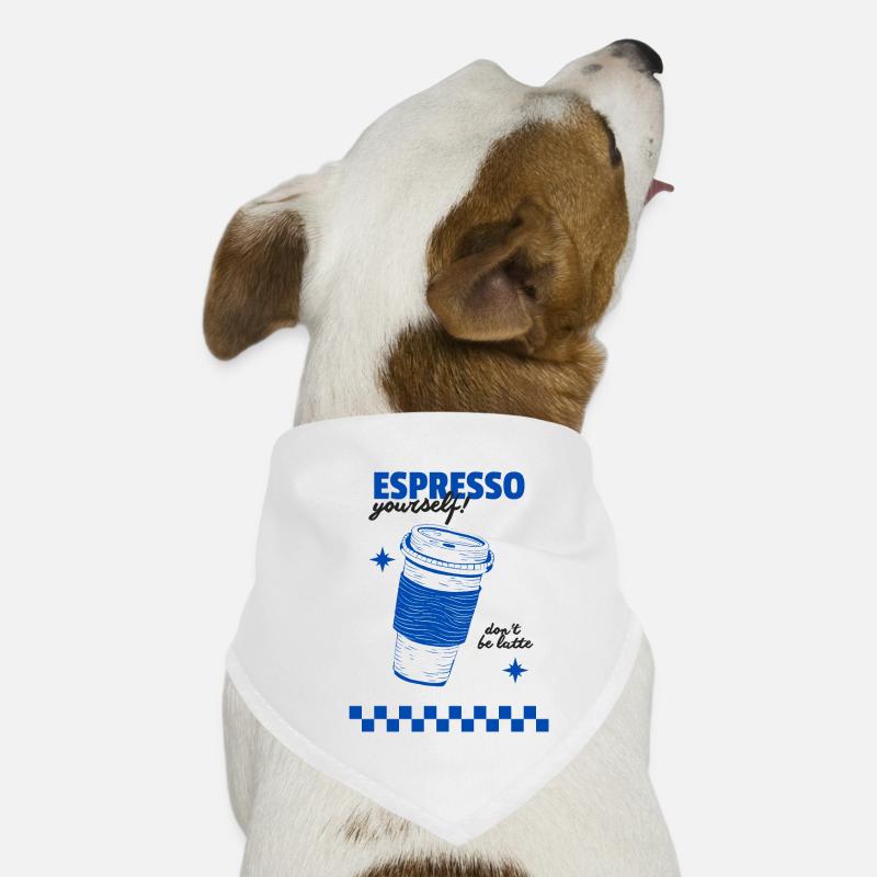 Espresso vous-même Bandana pour chien