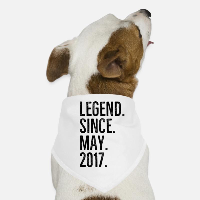 Legend Since May 2017 Dog Bandana