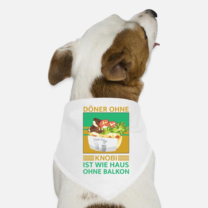 Doner kebab sans knobi est comme une maison sans balcon Bandana pour chien
