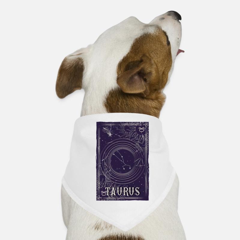 Conception de l’orbite de la constellation du Taureau Bandana pour chien