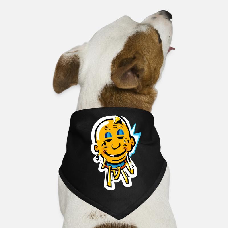 lächle Zombie Hunde-Bandana