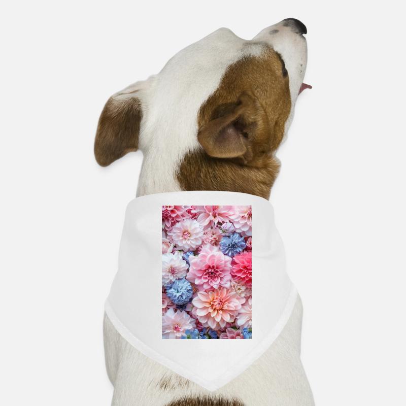 Amour de fleur | IA Bandana pour chien