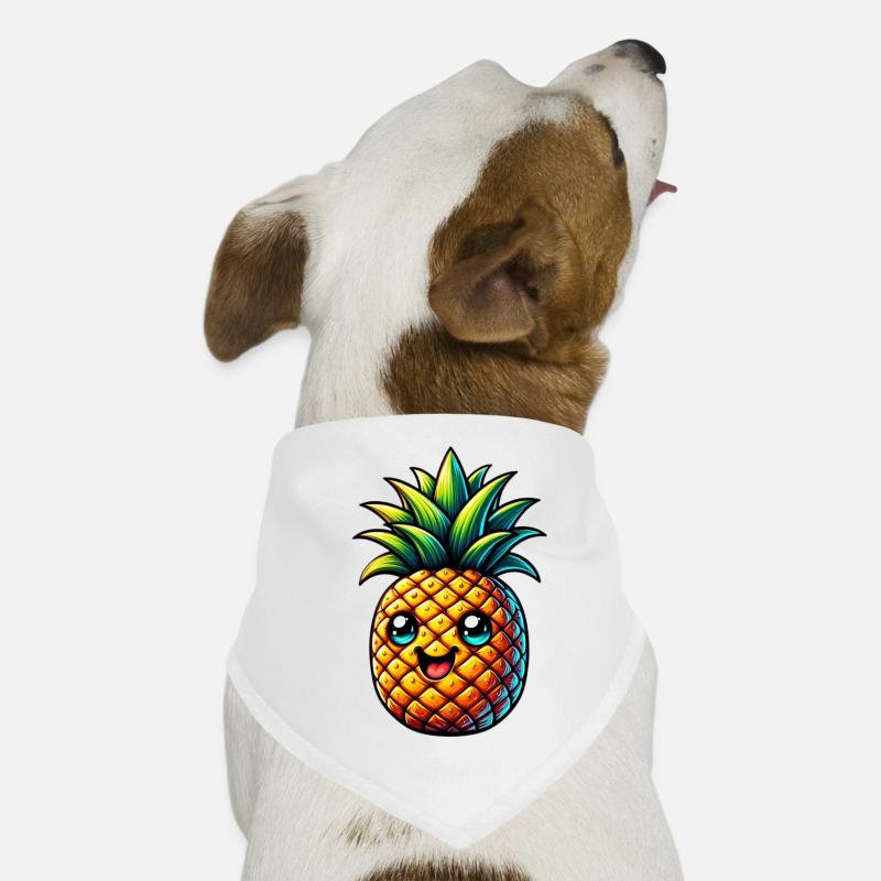 Ananas Hunde-Bandana