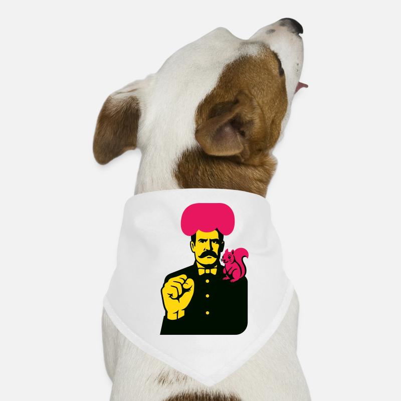 Strange Art Man Dog Bandana