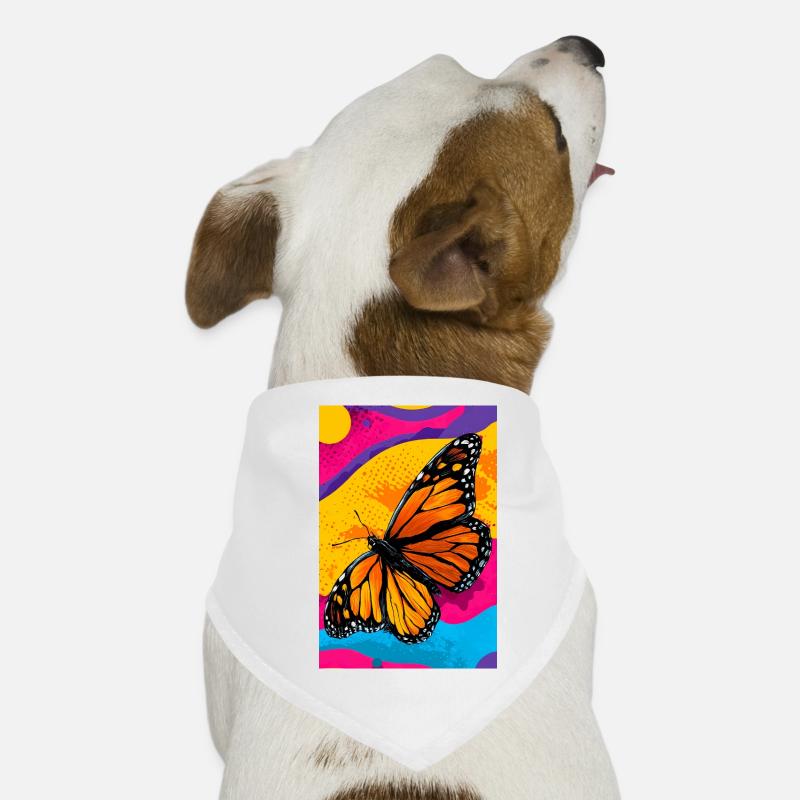 papillon Bandana pour chien