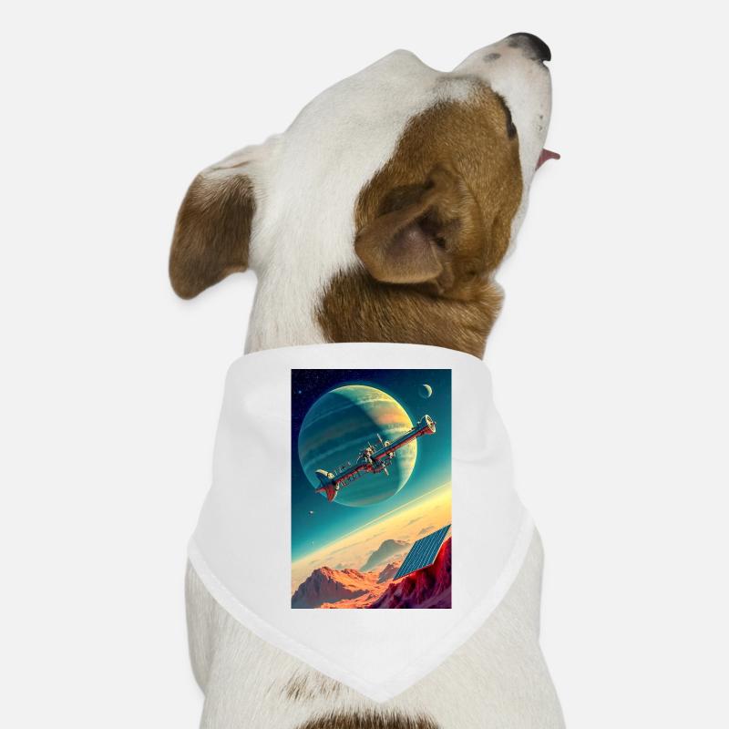 Humanity Finally Finds Its New Home in Space Dog Bandana