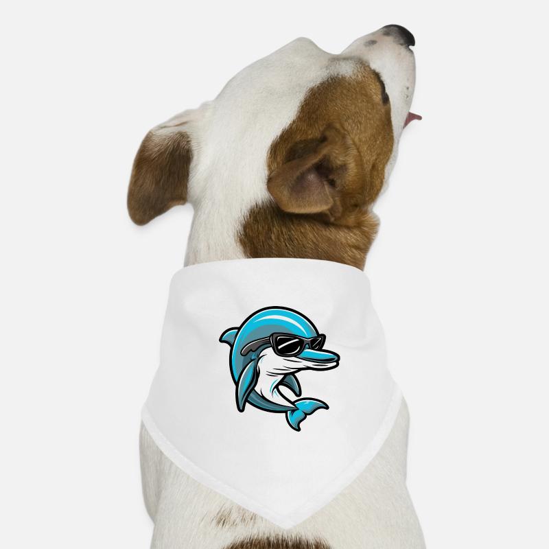 Delfin Tier Hunde-Bandana