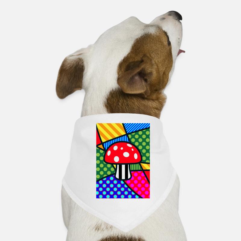 Fly agaric Dog Bandana