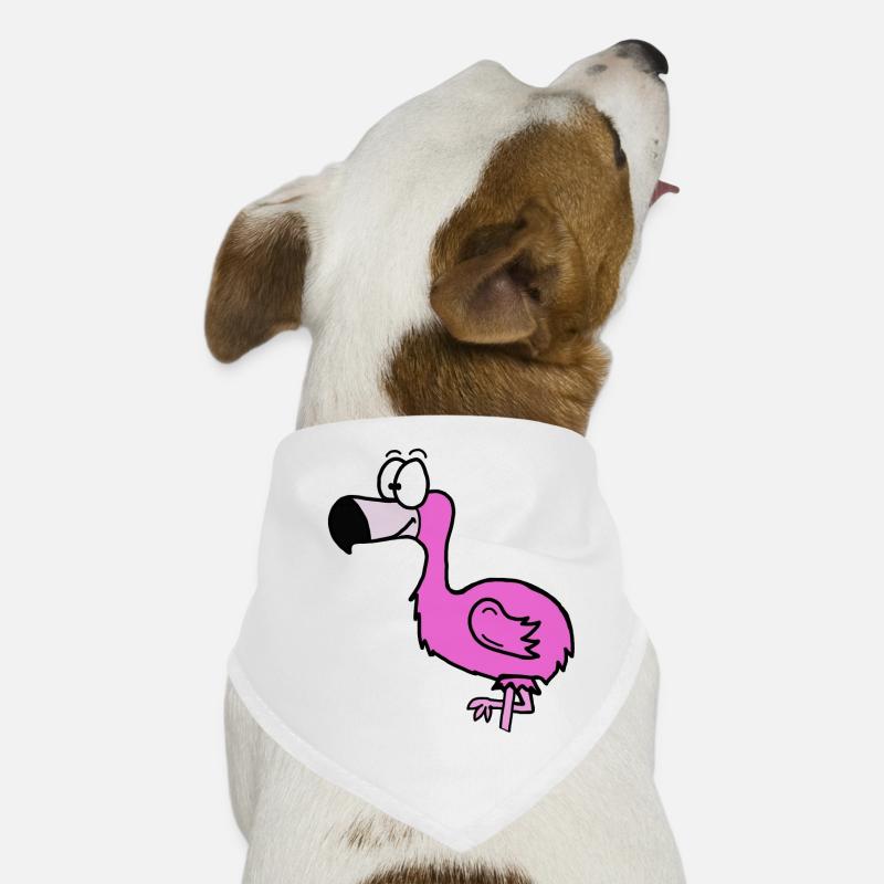 Flamingo Hunde-Bandana