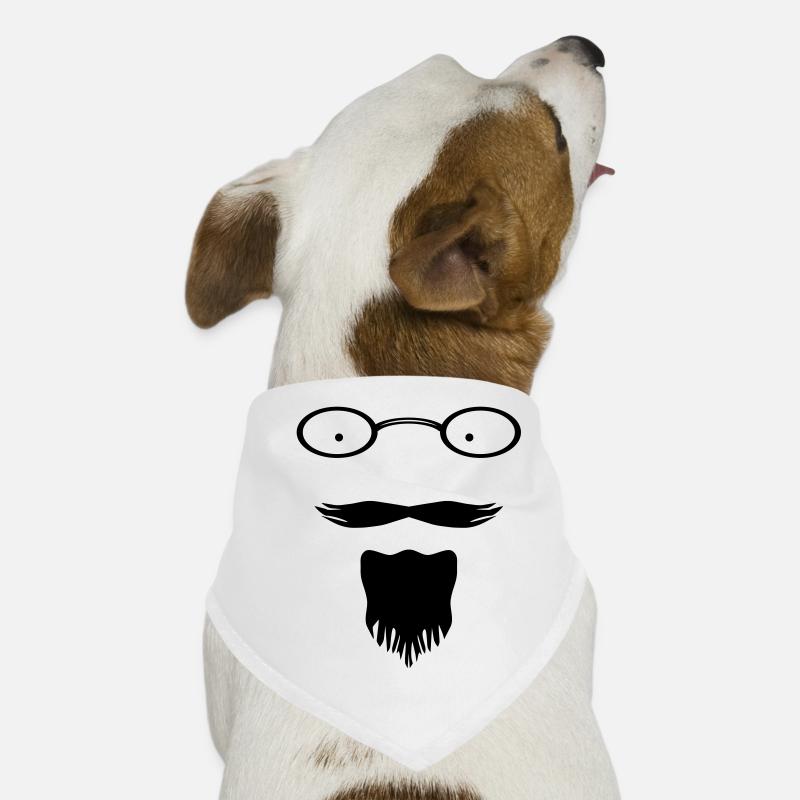 The Mad Professor Schnurrbart und Bart Combo Hunde-Bandana