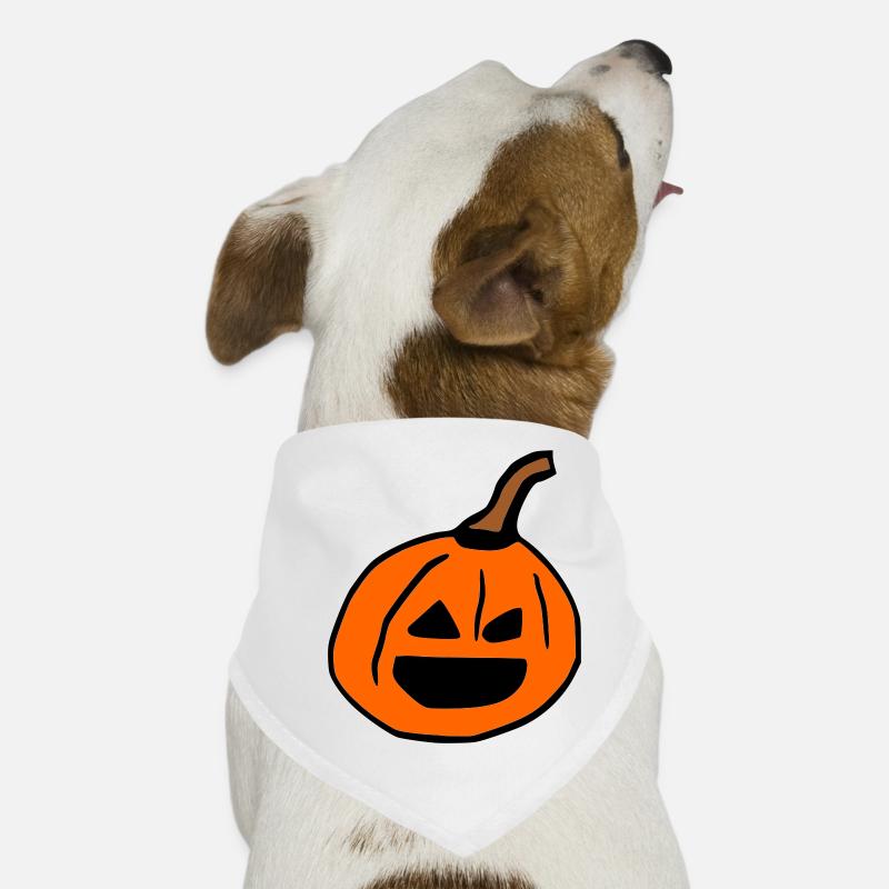 Citrouille d’Halloween Bandana pour chien