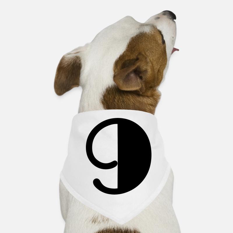 9. 9 ANS. 9e ANNIVERSAIRE. ANNIVERSAIRE 9 ANS. 9 Bandana pour chien