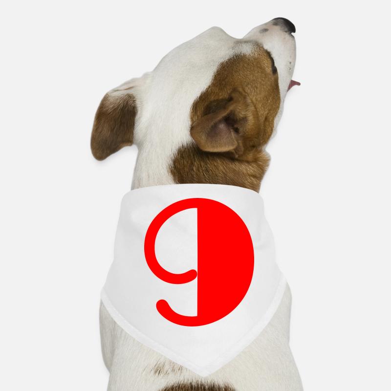 9. 9 ANS. 9e ANNIVERSAIRE. ANNIVERSAIRE 9 ANS Bandana pour chien
