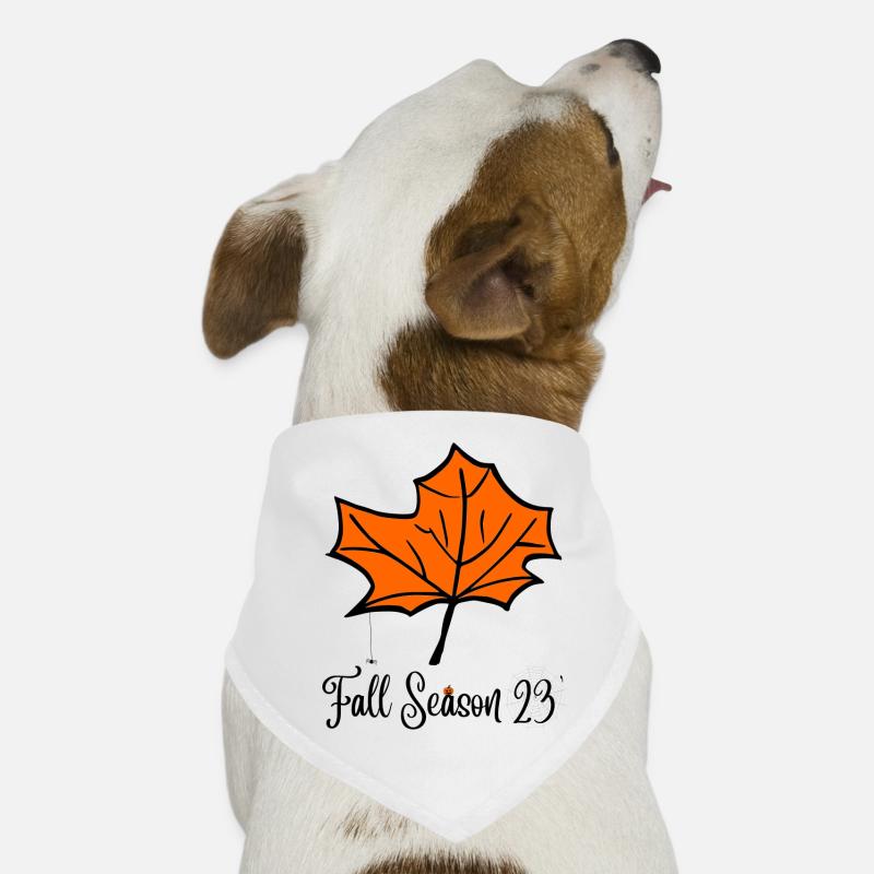 Saison d’automne Bandana pour chien