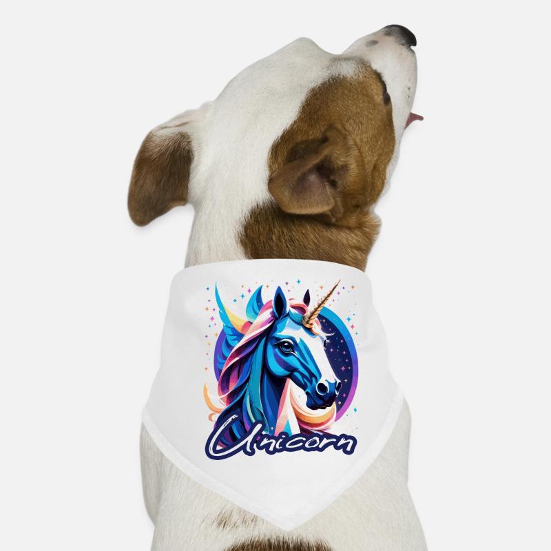 Einhorn Hunde-Bandana