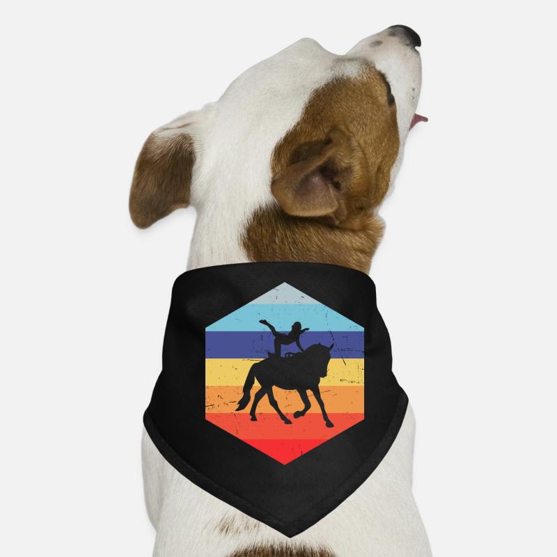 Voltigieren Pferdeperformance Pferdegymnastik Hunde-Bandana