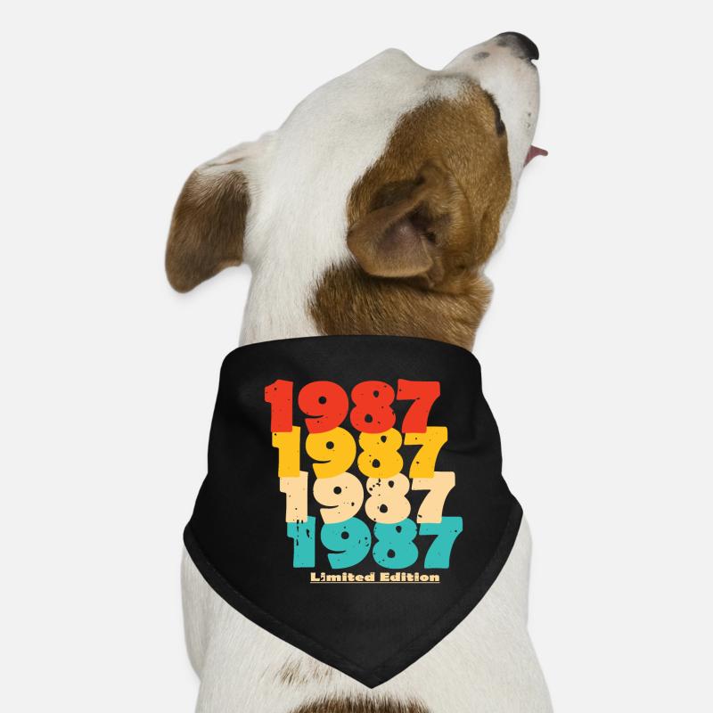 1987: Limited Edition - 37th Anniversary Dog Bandana