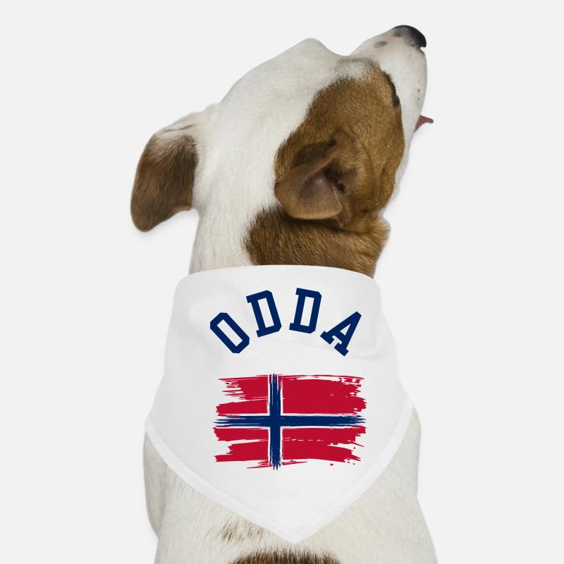 Odda Norwegen Hunde-Bandana