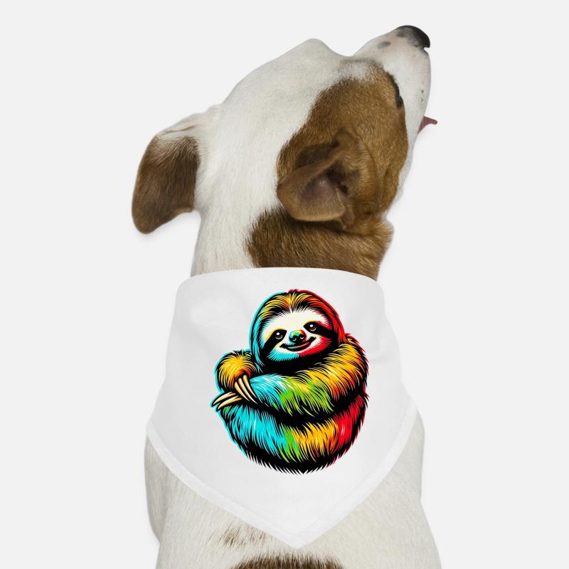 Sloth Dog Bandana