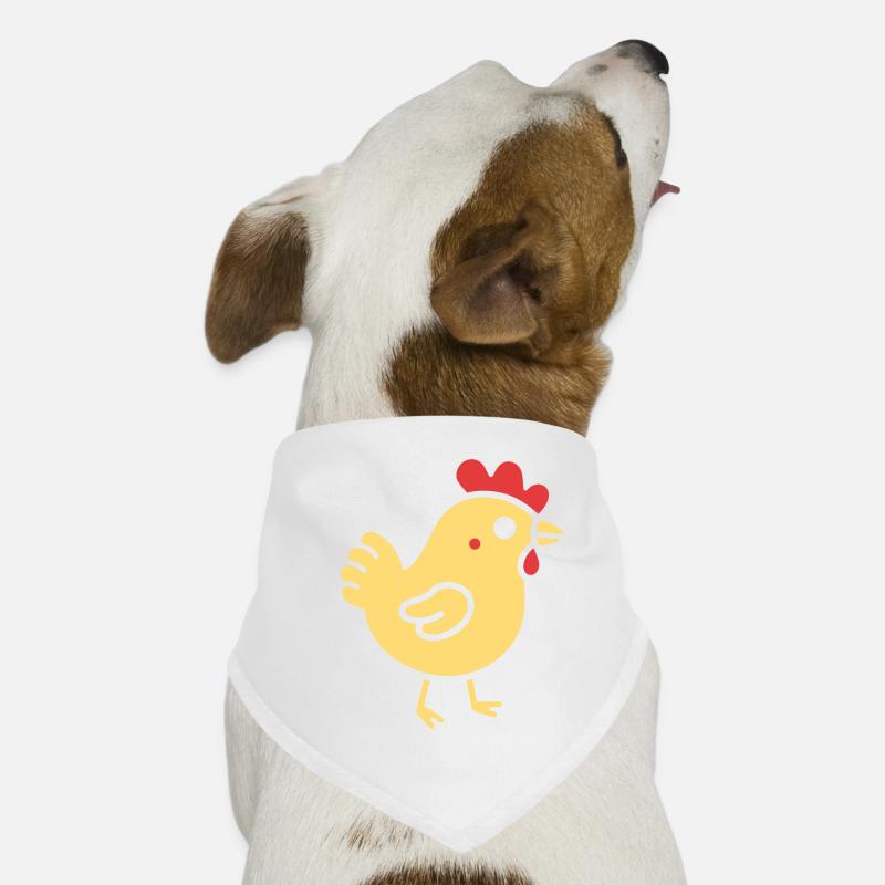 Huhn Hunde-Bandana